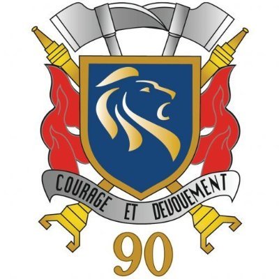 Logo SDIS 90 Territoire de Belfort - Client HORUS